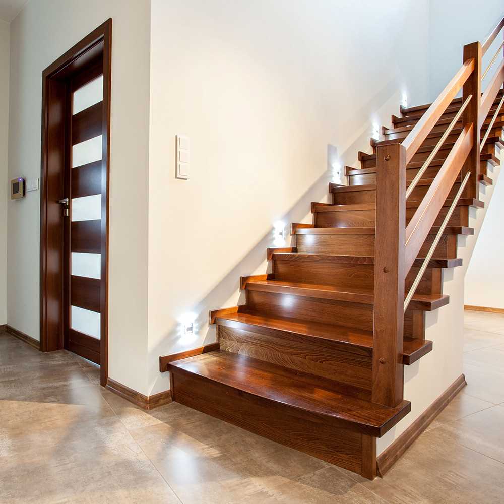 wood stairs